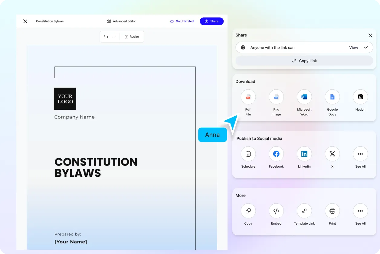 Free AI Bylaws Generator, Free Bylaws Maker Online